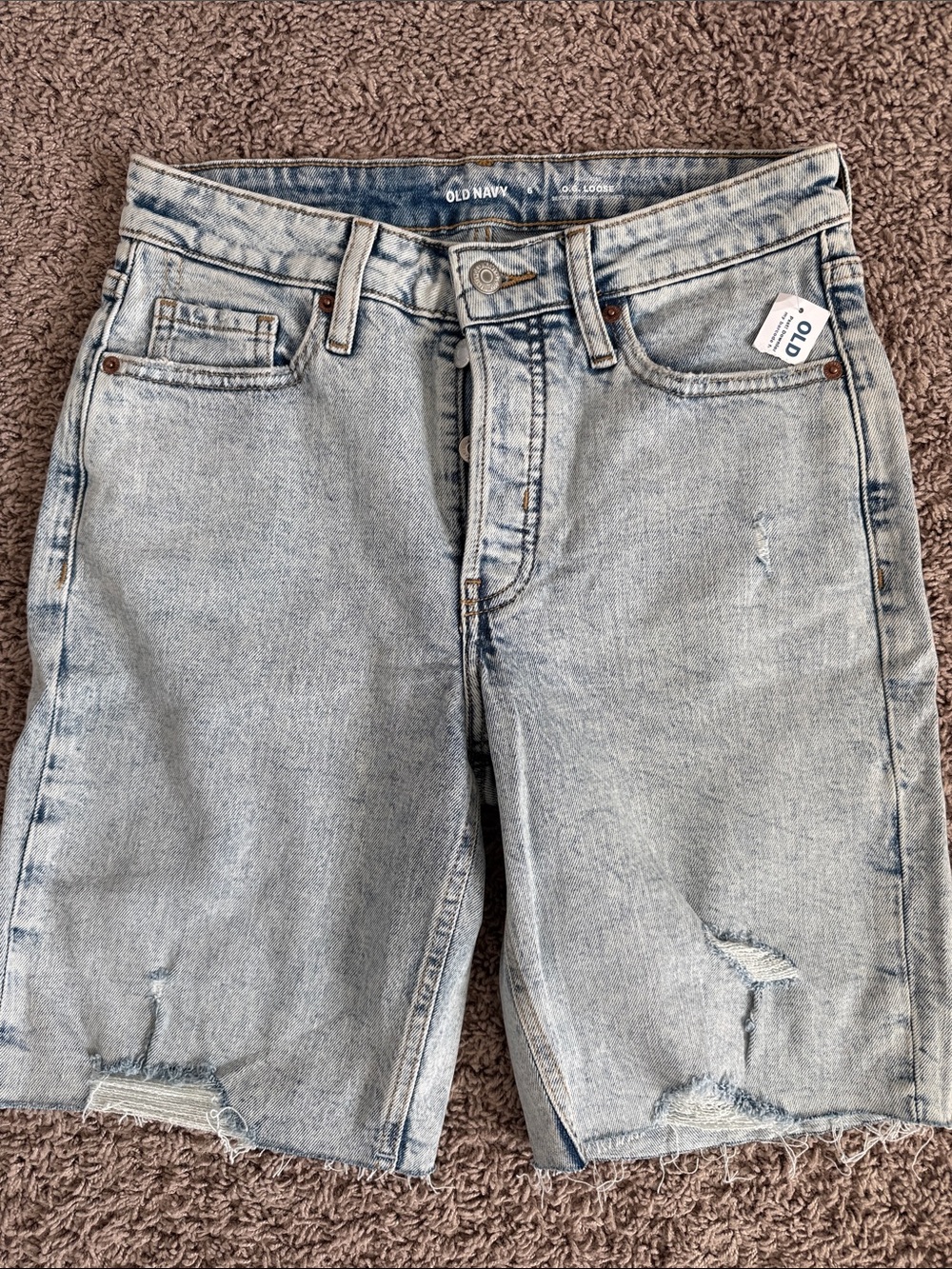 Old Navy Light Wash Women's Denim Bermuda Shorts